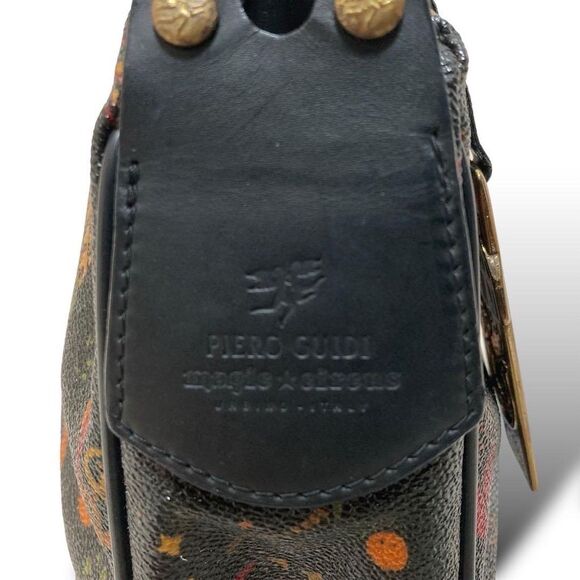 Piero Guidi Magic Circus Coated Canvas Satchel - Picture 10 of 16